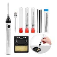 Digital Soldering Iron Tool Set, Cordless Solder Tool Adjustable Temperature, Built-In 1300MAh Battery,USB Charging