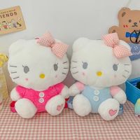 ร้อน Sanrio การ์ตูน H Ello K Itty ตุ๊กตาตุ๊กตากระเป๋าสไตล์ญี่ปุ่นพ่อแม่และลูกกระเป๋าเป้สะพายหลังน่ารักของเล่นตุ๊กตา H Ello K Itty กระเป๋าเป้สะพายหลัง