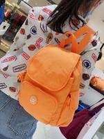 ☫☸★ กระเป๋านักเรียน Kipling สีแดง2023กระเป๋านักเรียนขนาดเล็กใหม่และเป้ขนาดกลาง Kipling กระเป๋าลิงแม่