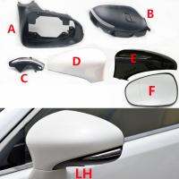 For Lexus ES200 ES250 ES300H ES350 IS350 IS250 CT200H Wing Door Side Mirror Cover Light Frame Rearview  Lower Covers LHD