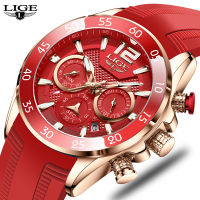 2022 LIGE Fashion Men Watches Sport Quartz Watch Man nd Luxury Wristwatches Chronograph Waterproof Casual Clock Montre Homme