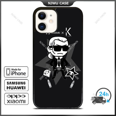 Tokidoki Karl Lagerfeld Phone Case for iPhone 14 Pro Max / iPhone 13 Pro Max / iPhone 12 Pro Max / XS Max / Samsung Galaxy Note 10 Plus / S22 Ultra / S21 Plus Anti-fall Protective Case Cover