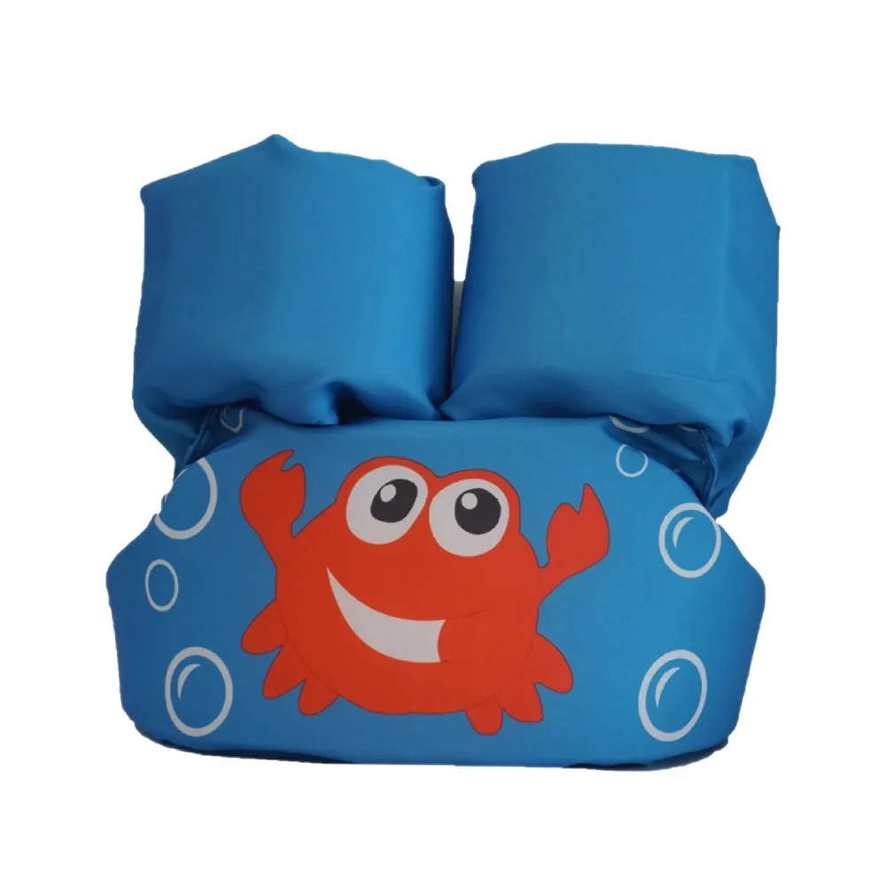 เด็กทารกการ์ตูน Inflatable Puddle Jumper  ปลอกแขนว่ายน้ำเสื้อชูชีพลอยโฟมเสื้อชูชีพเพื่อความปลอดภัยแขน Armlets  ว่ายน้ำวงกลมแหวนห่วงยางสำหรับ14-25กก | Lazada.Co.Th