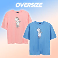 Universal Studio Men Casper // Oversized T-Shirt //- เสื้อผู้ชายโอเวอร์ไซส์ ยูนิเวอร์แซล สตูดิโอ แคสเปอร์ สินค้าลิขสิทธ์แท้100% characters studio