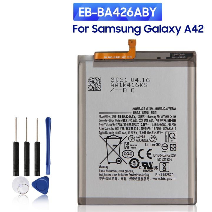 แบตเตอรี่-แท้-samsung-galaxy-a42-4860mah-battery-eb-ba426aby-แบตเตอรี่รับประกัน-6-เดือน-แถม-ฟรี-ไขควง