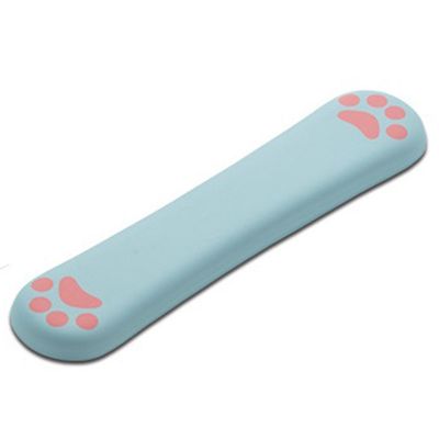 Keyboard Wrist Rest, Cute Cat Feet Wrist Rest, Mouse Pad with Wrist Support, for Office and Home, 38cm/14.96Inch