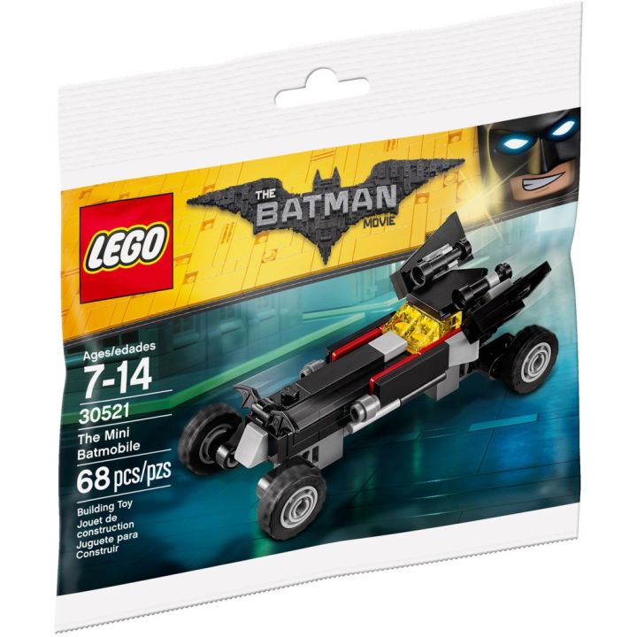 Lego Super Heroes 30521 - The Mini Batmobile polybag - Bộ xếp hình Lego xe  Batman mini 