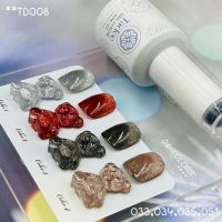 TD008 สีแฟลชลูกแก้ว 4สี Tadee