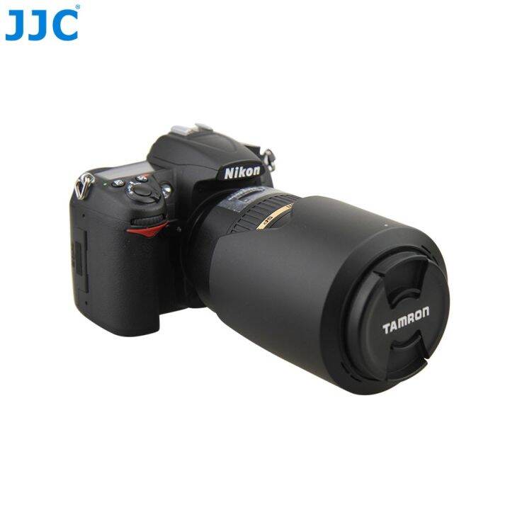 ดั้งเดิม-jjc-ฮู้ดเลนส์กล้องถ่ายรูปกลับด้านได้เข้ากันได้กับ-tamron-sp-70-300มม-f4-5-6-di-usd-amp-di-เลนส์-usd-สำหรับ-a005-canon-nikon-sony