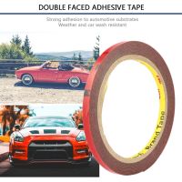 [HOY] Red Acrylic Home Practical 3 M Auto Truck Car Acrylic Foam Double Sided Attachment Tape Adhesive 10mm Width Glue Sticker