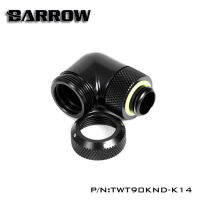 Barrow TWT90KND-K14, 90 Degree Hard Fittings, G1 4 Adapter For 14mm Hard Tubes ethernet wall plate gadget foot screw