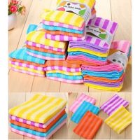 5Pcs/ Lot Microfiber Anti Grease Dish Cloth Fiber Washing Towel  Kitchen Cleaning Wiping Rags Towel Pano De Prato Tools Dish Cloth  Towels