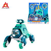 RONIX DEFENDERS Max Mode Shell-E 2-IN-1 TRANSFORMING จากเต่าไปจนถึงรถกู้ภัย Action Figure Transforming Anime Kid Toy