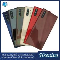 Hsenivo เคสสำหรับ Note10 Note 10กรอบกระจกด้านหลังฝาหลังเลนส์ไม่มีกล้อง