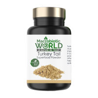 Organic/Bio Turkey Tail Powder  เห็ดหางไก่งวงผง 100g