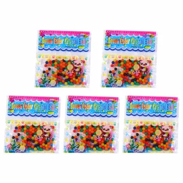 Water Plant Flower Jelly Weeding Mud Grow Home Decor Ocean Baby Balls  Crystal Beads Water Pearls Hydrogel Gel Beads Balls Growing Balls Bio Gel  Ball Vase Crystal Decoration 500pcs Soil Mud Water