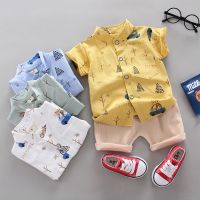 ETXFashion Baby Boys Suit Summer Casual Clothes Set Top Shorts 2PCS Baby Clothing Set For Boys Infant Suits Kids Clothes