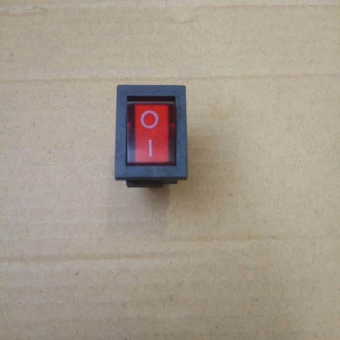 Saklar ON Off/ Switch On Off/ Power Push Button Lampu Kecil Dispenser ...