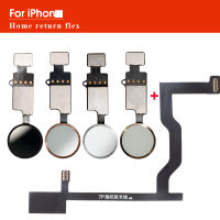 1Pcs ใหม่สำหรับ iPhone 7 8 Plus Home Touch ID Return ลายนิ้วมือปุ่มเชื่อมต่อเมนบอร์ด Flex Cable