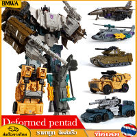 BMWA พร้อมส่ง  ฮอตเซล ผู้นำภาพยนตร์ Powermaster Optimus Prime Bumblebee รถคลาสสิกหุ่นยนต์ของเล่นเด็ก Gift