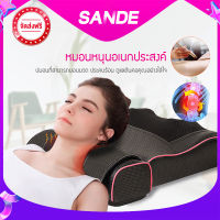 SANDE  หมอนนวดกระดูกสันหลัง เครื่องนวดไหล่คอเอวไหล่ นวดเบาะนวดทั้งร่างกายมัลติฟังก์ชั่  เครื่องนวดอัจฉริยะ