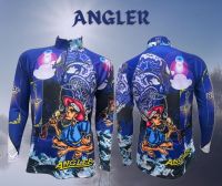 JK Thailand เสื้อตกปลา ANGLER ป้องกันรังสี UV 80% แห้งเร็ว