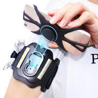 สายรัดข้อมือ Armband วิ่ง 360°Rotatable Phone Holder Fit 4.5-7 For Android IOS Samsung With Card Pockets for Running Cycling-Daoqiao