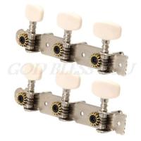 【CW】 Set of 2pcs Classical Silver Guitar Tuner Tuning Machine Heads Keys Pegs high quality Drop Shipping