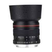 85mm F1.8 Camera Lens Full Frame Portrait Lens SLR Fixed-Focus Aperture Lens Nex Camera Lens