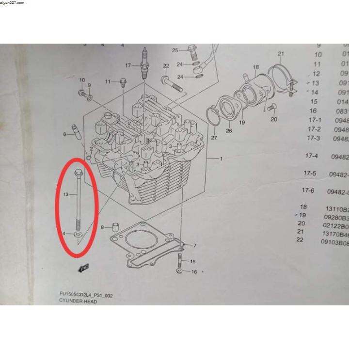 Bolts and nuts stainless steel bolt extractor set Stud bolt for mitsubishi nut set for