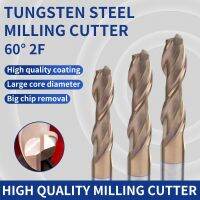 HRC60 2 ขลุ่ยโลหะผสมคาร์ไบด์ทังสเตนเหล็กตัดตัด End Mill Metal Cutter Cnc Tools 4mm 6mm 8mm 10mm 12mm 16mm