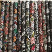 【CC】 ORINO Sticker bomb Vinyl Wrap StickerBOMB Adhesive Cartoon Printed Racing Motorcycle Wrapping Film