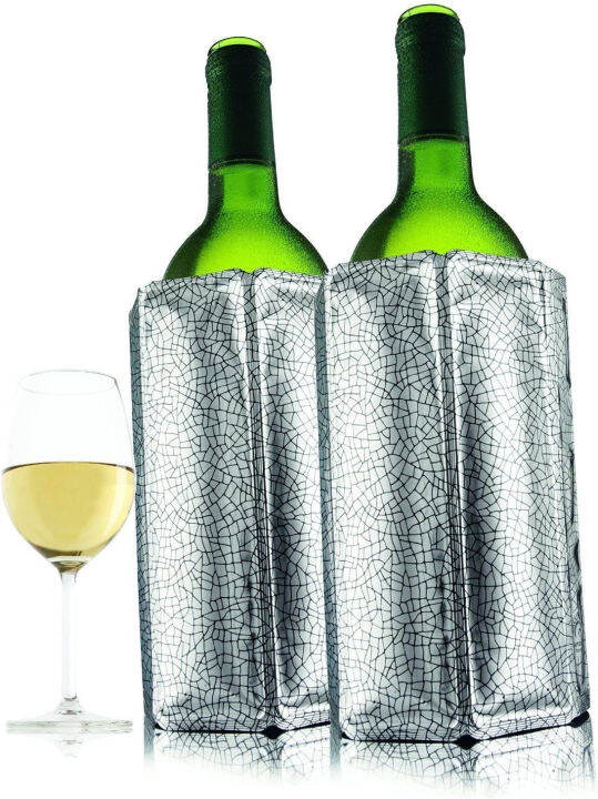 vacu-vin-active-wine-cooler-silver-set-of-2