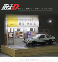 ?ส่งภายใน24ชม?โมเดลรถ รถโมเดลเหล็ก Alloy Car Model TOYOTA—AE86（1：20/1：28）