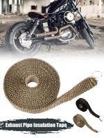 Motorcycle Exhaust Thermal Tape Header Heat Wrap Manifold Insulation Roll Resistant Stainless Ties Motorcycle muffler Tape Adhesives Tape