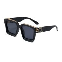 2023 New Retro Sunglasses For Men And Women Fashion Street Shooting Square Big Frame Sun Glasses