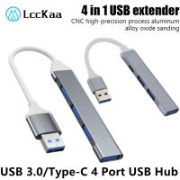 Adaptor Port USB 3.0 Hub Hub USB Tipe C Splitter kecepatan tinggi 4 USB 3.0 2.0 untuk PC Aksesori komputer HUB Multiport