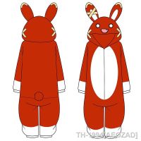 AEOZAD คอสเพลย์ Genshin Impact Amber อะนิเมะฮาโลวีน Macacões Kigurumi Pijama เกม Inverno Flanela Adulto Homens Mulheres Roupas