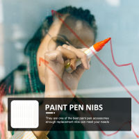 Teniron 25pcs ทาสีปากกาปากกาจุดสำหรับสีปากกาสีปากกาสากลจุดทดแทนปากกาปากกาปากกา
