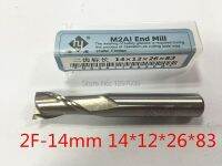 【⊕Good quality⊕】 jinlan7363036 เครื่องมือตัด Cnc 2ชิ้น M2al Hss แบบแข็งมากเครื่องตัดเครื่องมือบด2ขลุ่ยขนาด14มม. เครื่องบดทั้งหมด