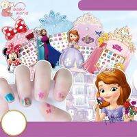 【hot sale】 ♙ B52 ?Waterproof Baby 3D Cute Cartoon Nail Art Stickers Kids Decals DIY Manicure Stickers gifts