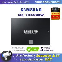 MZ-77E500BW Samsung SSD 870 EVO SATA III 500GB By Vnix Group