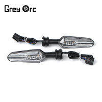 3สายสากลสำหรับ Yamaha R3 R7 2022 2023รถจักรยานยนต์ LED เปิดสัญญาณไฟ12โวลต์กะพริบตัวบ่งชี้ไฟกระพริบตัวอักษรด้านหลังโคมไฟ