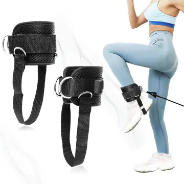 Fitness Ankle Strap for Cable Machines - Padded Ankle Attachment for  Kickbacks,Glute Workouts,Leg Extensions and Glute Workouts Curls,Hip  Abductors