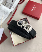 (Fashion high-end belt)Gift Box Packaging2023 new F belt, mens belt, new embossed belt, with pure copper buckle, adjustable length