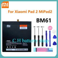 Xiao Mi Original BM61 7.9นิ้วแท็บเล็ตแบตเตอรี่สำหรับ Xiaomi Mi Pad 2 Mipad2 Mipad 2 A0101 Batterie 6010MAh ความจุจริง Batteria