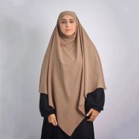 【YF】 Eid Prayer Garment Long Khimar Women Hijab Sleeveless Tops Abaya Jilbab Ramadan Abayas Muslim Arab Clothing Niqab Hijabs