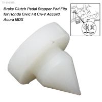 ☢✧  1 Pc White Brake Clutch Pedal Stopper Pad Fits For Honda Civic Fit CR-V Accord Acura MDX 46505-SA5-000