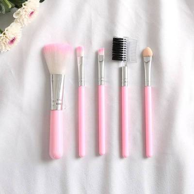 แปรงแต่งหน้า brush set เซต 5 ชิ้น แปรงปัดแก้ม ชุดแต่งหน้า ขนแปรงนุ่ม