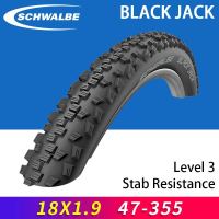 【COD】SCHWALBE สีดำแจ็ค18X1.9 47-355จักรยานพับเหล็กสายยาง18นิ้ว Foldble จักรยานยาง355 18*1.9สำหรับนก-จักรยานดัดแปลง